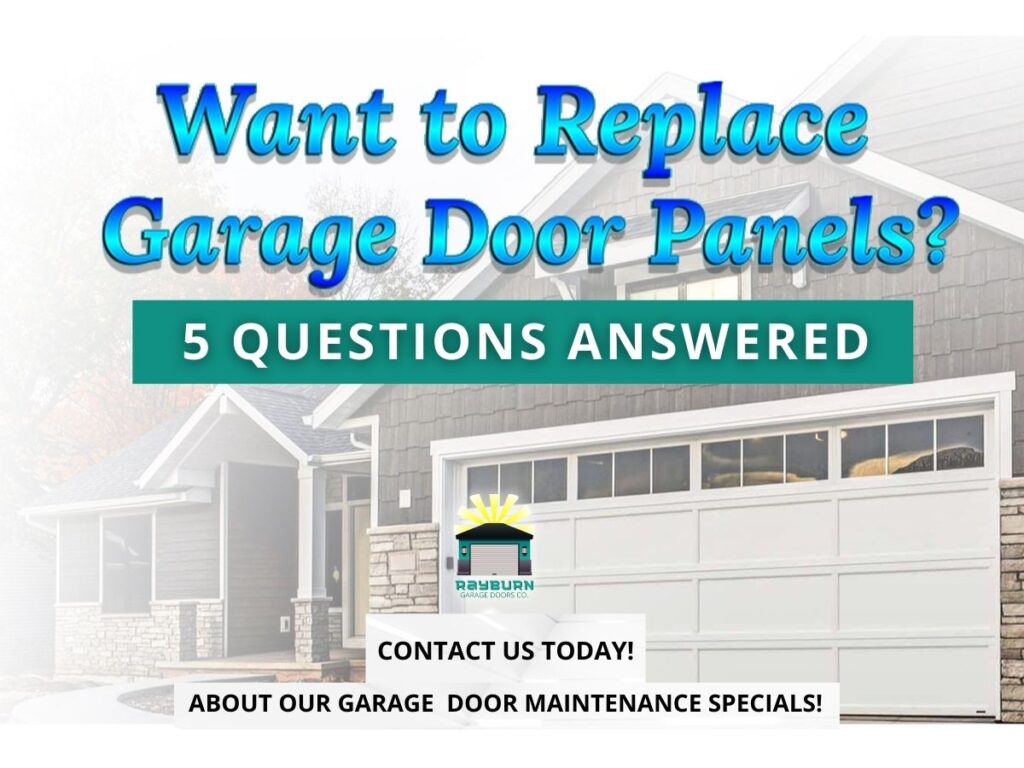 Garage Door Repair Plano TX