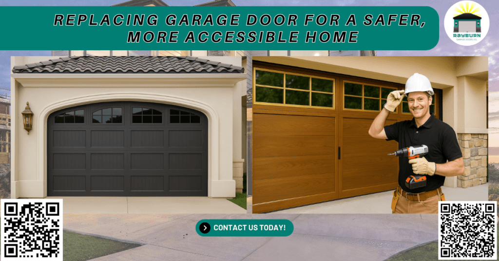 Replacing Garage Door for a Safer, More Accessible Home 1 Replacing Garage Door for a Safer, More Accessible Home