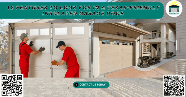 Blogs 10 12 Features to Look for in a Texas-Friendly Insulated Garage Door - Rayburn Garage Doors Co
