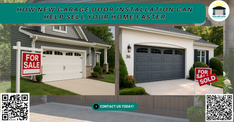 Blogs 15 How New Garage Door Installation Can Help Sell Your Home Faster - Rayburn Garage Doors Co