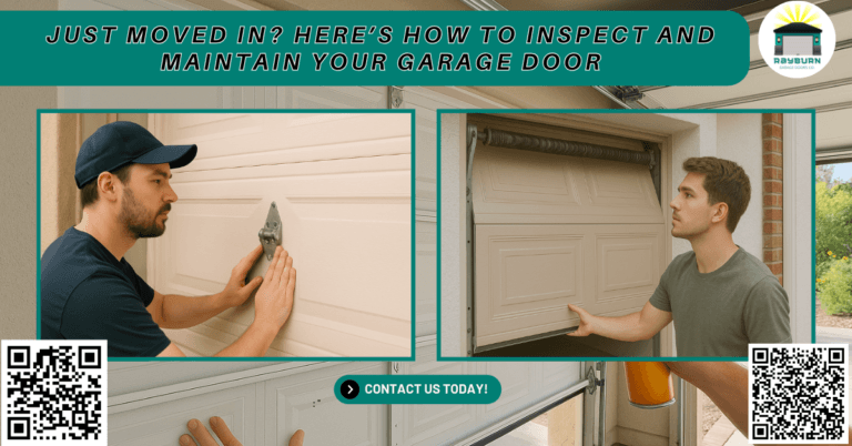 Blogs 14 Just Moved In? Here’s How to Inspect and Maintain Your Garage Door - Rayburn Garage Doors Co