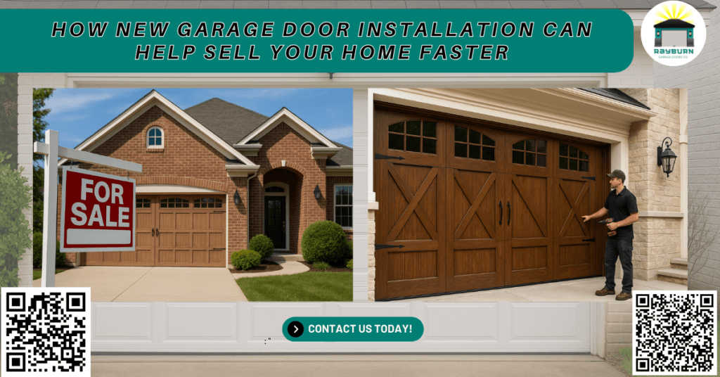 How New Garage Door Installation Can Help Sell Your Home Faster 1 How New Garage Door Installation Can Help Sell Your Home Faster