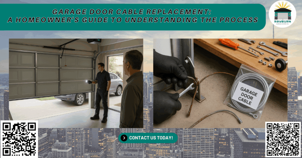 Garage Door Cable Replacement: A Homeowner's Guide to Understanding the Process 1 Garage Door Cable Replacement: A Homeowner's Guide to Understanding the Process