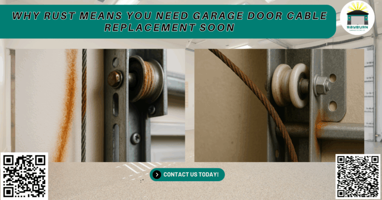 Plano, TX Garage Doors: Assessing Material Performance and Longevity 9 Why Rust Means You Need Garage Door Cable Replacement Soon - Rayburn Garage Doors Co