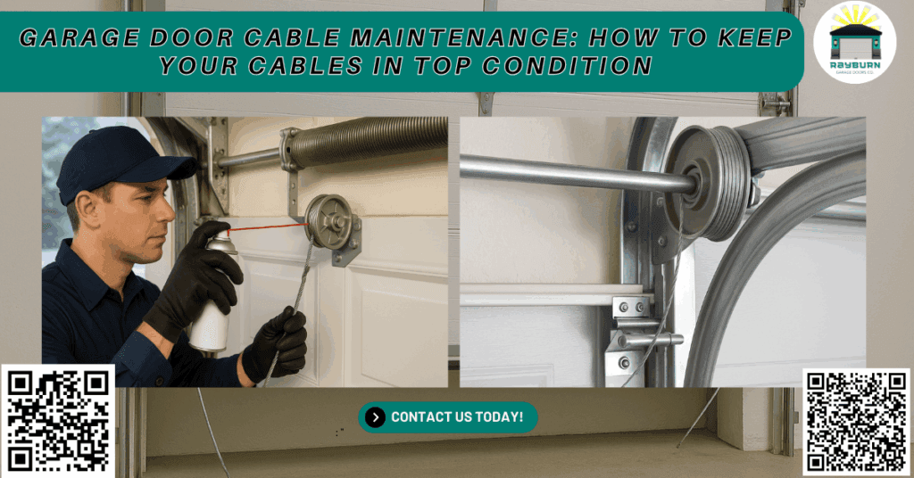 Garage Door Cable Maintenance: How to Keep Your Cables in Top Condition 1 Garage Door Cable Maintenance: How to Keep Your Cables in Top Condition