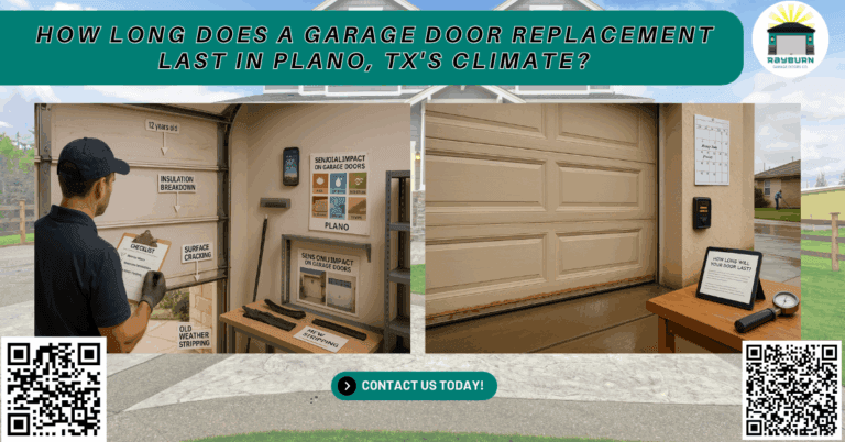 Blogs 5 How Long Does a Garage Door Replacement Last in Plano, TX’s Climate? - Rayburn Garage Doors Co.