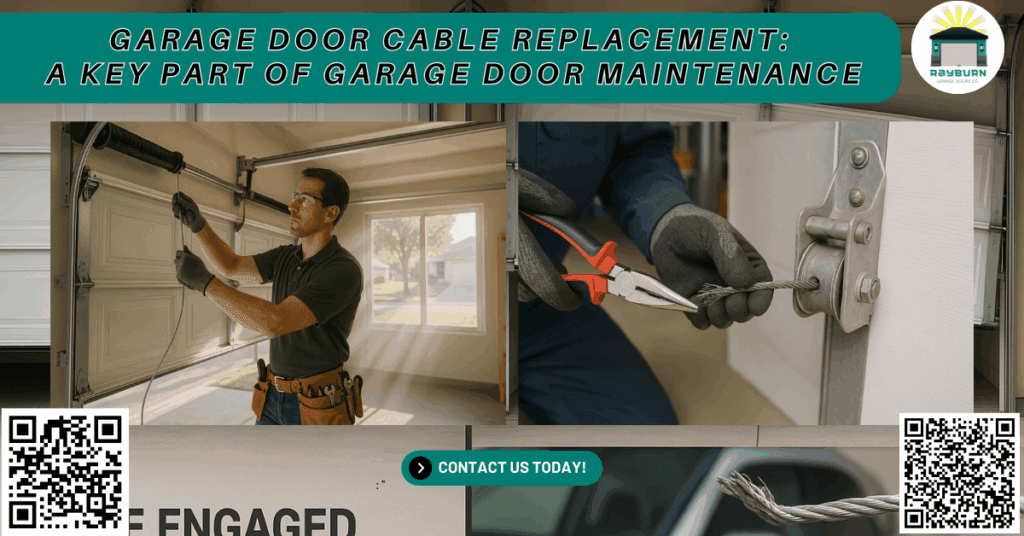 Garage Door Cable Replacement: A Key Part of Garage Door Maintenance 3 Garage Door Cable Replacement: A Key Part of Garage Door Maintenance - Rayburn Garage Doors Co.