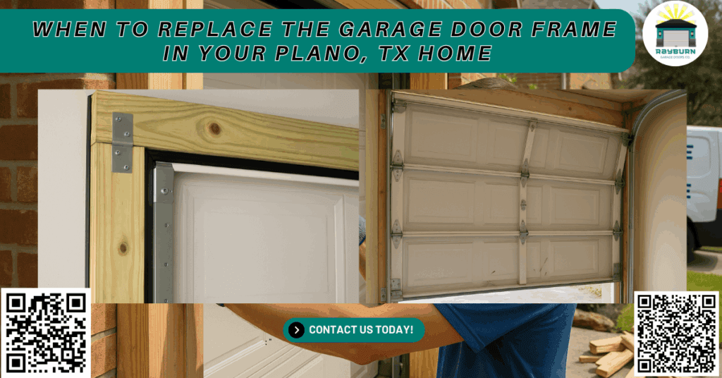 When to Replace the Garage Door Frame in Your Plano, TX Home 1 When to Replace the Garage Door Frame in Your Plano, TX Home - Rayburn Garage Doors Co.
