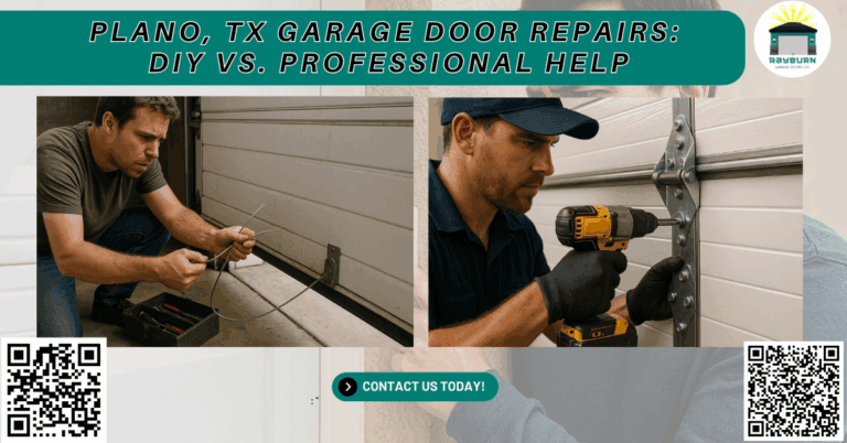 Plano, TX Garage Doors: Assessing Material Performance and Longevity 2 Plano, TX Garage Door Repairs: DIY vs. Professional Help - Rayburn Garage Doors Co.