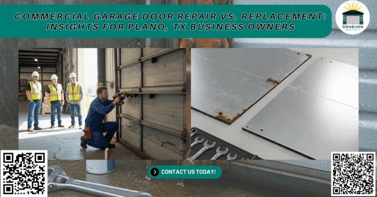 Blogs 2 Commercial Garage Door Repair vs. Replacement: Insights for Plano, TX Business Owners - Rayburn Garage Doors Co.