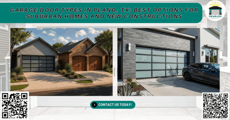 Blogs 1 Garage Door Types in Plano, TX: Best Options for Suburban Homes and New Constructions - Rayburn Garage Doors Co.