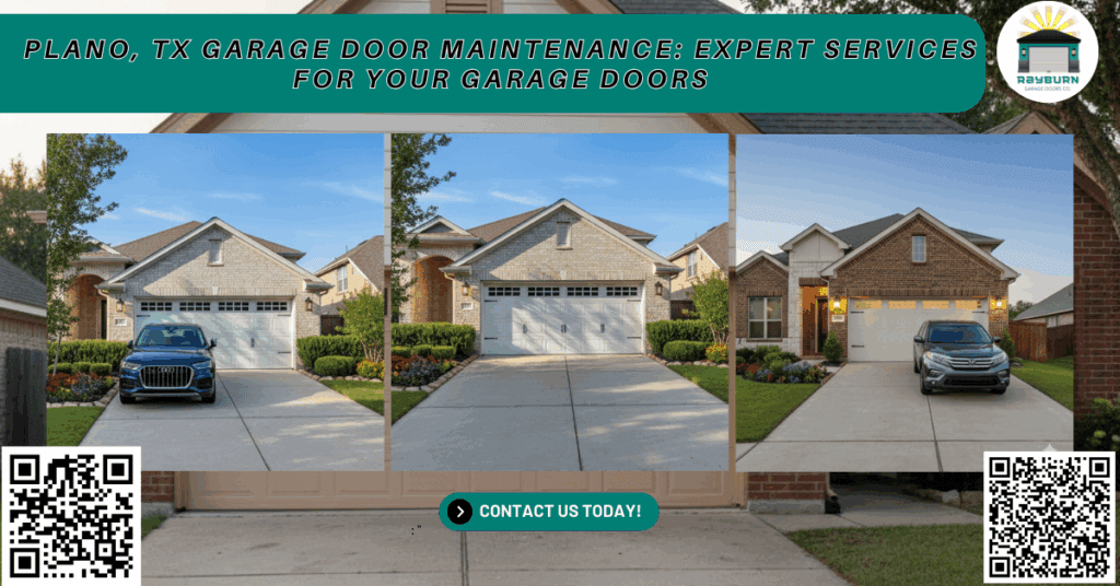Plano, TX Garage Door Maintenance: Expert Services for Your Garage Doors 1 Plano, TX Garage Door Maintenance: Expert Services for Your Garage Doors - Rayburn Garage Doors Co.