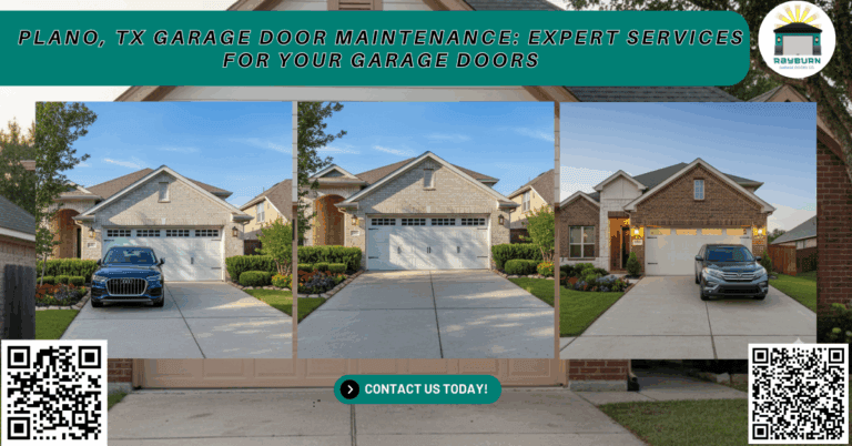 Plano, TX Garage Doors: Assessing Material Performance and Longevity 2 Plano, TX Garage Door Maintenance: Expert Services for Your Garage Doors - Rayburn Garage Doors Co.