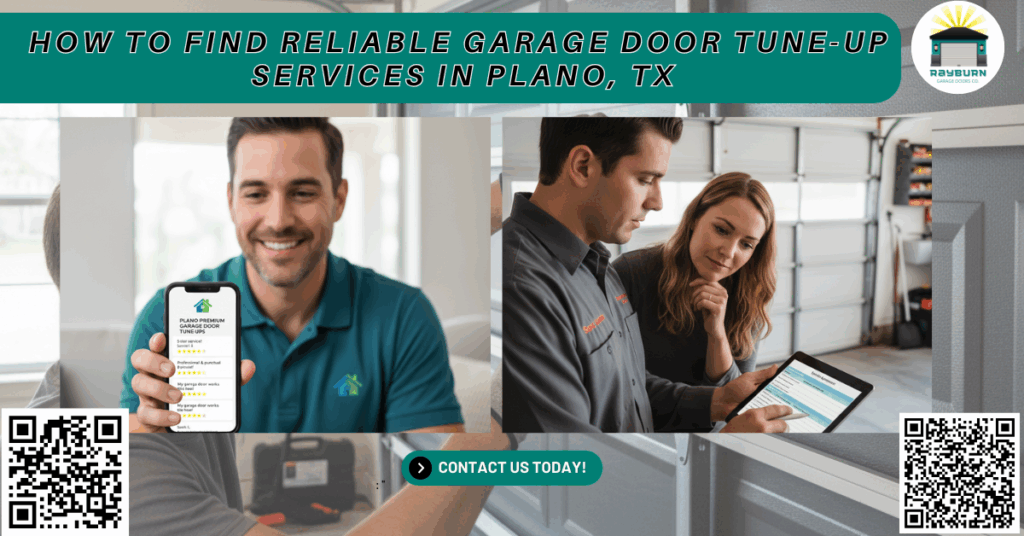 How to Find Reliable Garage Door Tune-Up Services in Plano, TX