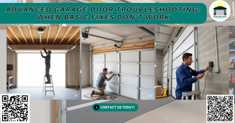 Advanced Garage Door Troubleshooting: When Basic Fixes Don’t Work - Rayburn Garage Doors Co.